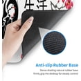 thumbnail image 6 of Black and White Gaming Mouse Pad with Japanese Cherry Blossom, Extended XL Yin Yang Large Mousepad with Stitched Edges, Big Long Death and Life Desk Mat for Desktop, Keyboard, Computer 31.5*11.8 Inch, 6 of 6