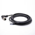 thumbnail image 3 of ZOUSSIQI M12 Connector A Code Male Single Ended Right Angle Molded Cable (4 Pin 2M/6.6ft Cable) CA919-48908, 3 of 6