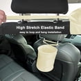 thumbnail image 4 of Car Trash Can, 2 Packs Mini Collapsible Car Trash Bin for Front Back Seat, Pop up Car Garbage Can, Portable Car Trash Bag Hanging for Vehicle SUV Rv Truck Accessories Interior, Beige, 4 of 7