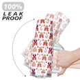 thumbnail image 6 of Merry Christmas 40 OZ Travel Mug with Handle Rust Resistant Tumbler Cup Bows, Cane Candy, Striped Hearts, Red, White Thermal Insulated Coffee Mug for Home Office Supplies Tumbler for Daughter Son, 6 of 6