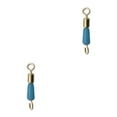thumbnail image 4 of Sonducket 10 uds/50 uds, accesorios de pesca, Clip de plomo, cola giratoria de cambio rápido, mangas antienredos de goma para aparejos de carpa, aparejos azul M 10 piezas 2piezas Sonducket CBP261544, 4 of 5