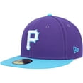 thumbnail image 3 of Men's New Era Purple Pittsburgh Pirates Vice 59FIFTY Fitted Hat, 3 of 5