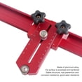 thumbnail image 4 of Table Saw Limit Fence, Retractable Reliable Structure Table Saw Pushing Limit Backer Wear   For Woodworking, 4 of 8