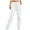 White, variant on PMUYBHF Black Pants for Women Petite with Pockets Women’S Lined Sweatpants Wide Straight Leg Pants Bottom Sweatpants Joggers Pants Workout High Waisted Yoga Pants with Pockets Velvet Pants Women