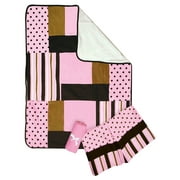 Maya 3 Piece Crib Bedding Set