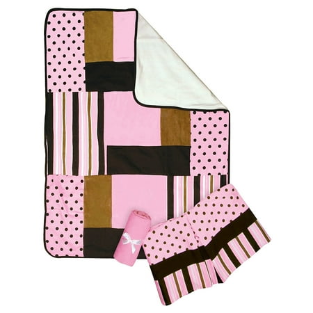 Maya 3 Piece Crib Bedding Set