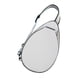thumbnail image 3 of Bolsa de tenis con funda para raqueta, portátil, deportiva, de gran capacidad, con correa de hombro ajustable Bordes verdes blancos., 3 of 9
