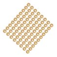 thumbnail image 5 of SHOWERORO 500Pcs 10mm Classical Design Flower End Caps Jewelry Findings Golden Metal For Valentine's Day And Graduation, 5 of 5