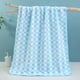 thumbnail image 1 of Accesorios de baño Toalla de vellón de coral con rejillas redondas pequeñas de secado rápido y fuerte absorción de agua Toallas sanitarias suaves, cálidas y cómodas Sin pelusa ni decoloración, 1 of 6