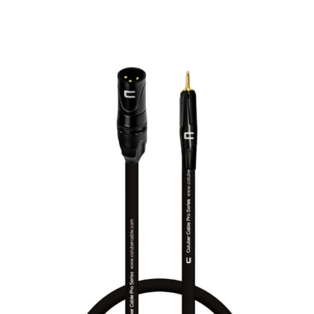 Coluber Cable Unbalanced XLR Male - 3.5mm TS Professional Microphone Cable