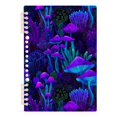 thumbnail image 7 of FORMRS 1-Subject Spiral Notebook 8" x 5" College Ruled 60 Refillable Sheet A5 Hard Cover, Dark Mushrooms Pattern, 7 of 7