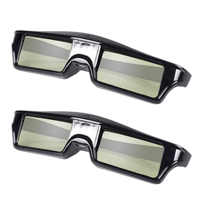 2X Gafas 3D con Obturador Activo Recargable para ALL DLP Projector