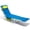 Orange, variant on Sunnyfeel Beach Lounge Chair, Outdoor Reclining Beach Chairs Lay Flat, Chaise Longue Chairs, Sun Lounger for Adults Outdoor Camping Poolside