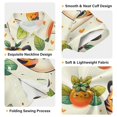 thumbnail image 3 of Dailycode Small Short Sleeve Button Down Shirts Cute Tiger Face and Persimmon Casual Shirt 3-10 Years, 3 of 9