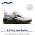 thumbnail image 2 of Zapatillas para correr Brooks Glycerin GTS 22 para hombre blancas talla 12.5, 2 of 6