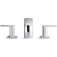 thumbnail image 2 of Kohler 27121-4-CP Parallel 2 Handle Deck Mount Bath Faucet - Polished Chrome, 2 of 3