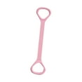 thumbnail image 4 of Banda de resistencia para ejercicios de fitness, mango antideslizante en forma de 8, entrenamiento premium Rosa 50 cm de largo, 4 of 8