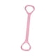 thumbnail image 4 of Banda de resistencia para ejercicios de fitness, mango antideslizante en forma de 8, entrenamiento premium Rosa 40 cm de largo, 4 of 8