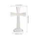 thumbnail image 2 of IFANLANDOR Decorativa De Cruz Transparente En Cristal Para, 2 of 8