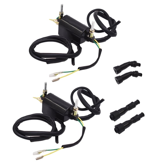 LABLT Ignition Coil Set for 12V Kawasaki KZ Suzuki GS Honda CB 650 750 900
