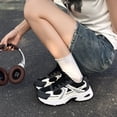 thumbnail image 5 of Willtoo Orthopedic Shoes for Women Retro Chunky Sneakers Breathable Mesh Lace-Up Walking Shoes with Cushioned Platform Sole, Casual Athletic Trainers, 5 of 6