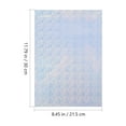 thumbnail image 3 of 10pcs Waterproof A4 Color Papers Inkjet Printing Rainbow Photo Papers, 3 of 5