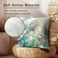 thumbnail image 5 of Bellflower Watercolor Throw Pillow Set 18x18 inch Rustic Country Style Living Room, Sofa and Bedroom Decoration Pillow Set of 2, 5 of 8
