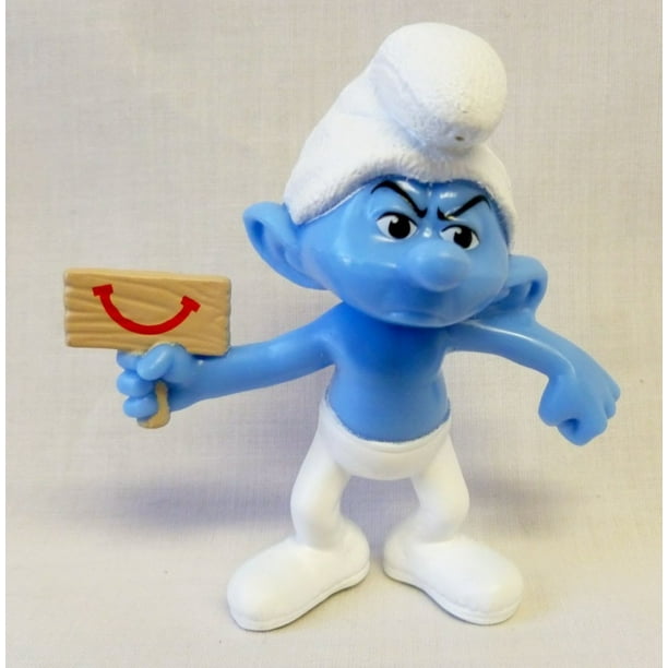 grouchy smurf toy