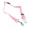 thumbnail image 1 of Linen Purity Adjustable Car Safety Seat Belt Harness Restraint Lead Travel Clip For Pet Dogs, 1 of 9