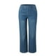 thumbnail image 3 of WILLBEST Jeans Mujer Pantalones Vaqueros de Pierna Ancha y Cintura Alta para Mujer, Pantalones Casuales de Mezclilla Elástica Con Costura Frontal y Cintura Elástica Cómoda. Chica, 3 of 5