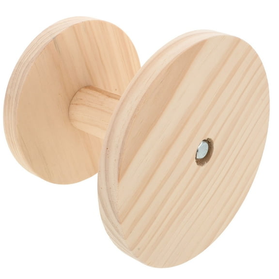 HOMEMAXS Portable Wooden Ironing Board for Kids Beige Color Stable and with Thickened Base 12.5 x 8.5 inches