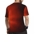 thumbnail image 3 of T Shirt For Men Sun Print Running T-Shirt Abstract Fire Fashion Mens Streetwear Tee Shirt Summer Sho, 3 of 7
