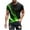 Green, variant on Njagoc3 Mens Ombre Sports Print Short - Sleeve T - Shirt, Regular Fit, Moisture - Wicking Fabric, Summer Fitness & Running, Performance Top