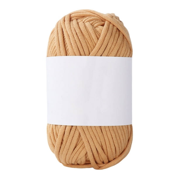 Madeja de hilo de algodón de leche de 50 g para tejer a mano, ganchillo, hilo de lana para bebé, colorido, material para manualidades DIY para bufandas, sombreros, suéteres, suave, brillante, lustros