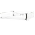 thumbnail image 5 of Barton Square Fire Pit Wind Guard 29.5 x 29.5 Inches Outdoor Safety Barrier with Aluminum Corners, 5 of 6