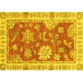 thumbnail image 1 of Ahgly Company Indoor Rectangle Oriental Yellow Modern Area Rugs, 8' x 12', 1 of 4