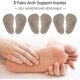 thumbnail image 2 of Plantillas de soporte de arco Yashi Gel para pies planos 3 pares, 2 of 5