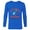 Navy, variant on Disney Lilo & Stitch Disco Dance Birthday Mayhem! - Long Sleeve T-Shirt for Men - Customized-Athletic Heather