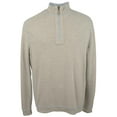thumbnail image 3 of Tommy Bahama Men's Big & Tall Flipshore Half Zip Sweatshirt Air Blue Heather, LT, 3 of 4