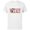 White, variant on Disney Mickey Mouse Lettering Classic - Short Sleeve Cotton T-Shirt for Adults - Customized-Black