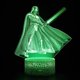 thumbnail image 1 of Lámpara nocturna Darth Vader 3D Illusion Anime Decor, 1 of 1