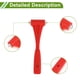 thumbnail image 5 of Martillo de seguridad para automóvil universal Unique Bargains, rompedor de vidrio, herramienta de escape urgente, gris y rojo, 5 of 6