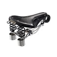 thumbnail image 2 of B135 Unisex Saddle - Black - Chrome Steel w/ Double Springs, 2 of 2