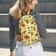 thumbnail image 5 of Balery Sunflowers And Butterflies Mochila Clásica Impresa Básica para Viaje, Mochila Escolar Resistente al Agua, Mochila de Lona con Correas Ajustables-Medium, 5 of 5