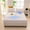 White_Hot#1946, variant on Waterproof Fitted Mattress Queen Breathable Noiseless Bed Cover for Adults Potty Training with Deep Pocket and Machine Washable TPU Layer