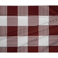thumbnail image 4 of oneOone Polyester Lycra Maroon Fabric Gingham Check Diy Clothing Quilting Fabric Print Fabric By Yard 56 Inches Wide, 4 of 4