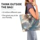 thumbnail image 2 of Balery Cool Cloud White Dragon Bolsa Tote Estilo Estético con Cremalleras, Bolsa de Hombro, Bolsa de Compras Grande y Plegable, 2 of 8