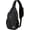 Black, variant on Crossbody Sling Backpack Sling Bag Travel Hiking Chest Bag Daypack (Purple)