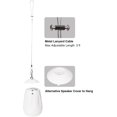 thumbnail image 6 of Sound Town 2-Pack 4" All-Weather Pendant Speaker, IP66, Wall Mount, Landscape, 70V/100V/8-Ohm, Indoor/Outdoor Commercial Speaker for Home and Commercial Installation, White (STPDS-4W-PAIR), 6 of 8