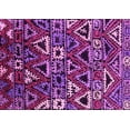 thumbnail image 1 of Ahgly Company Indoor Rectangle Solid Pink Modern Area Rugs, 7' x 10', 1 of 4